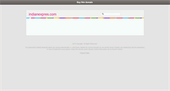 Desktop Screenshot of indianexpres.com
